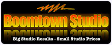 Boomtown Voice Over Studio Logo