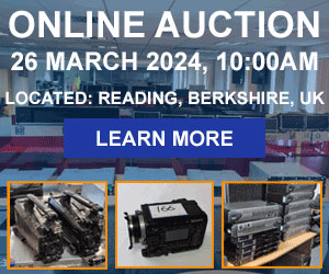Professional Broadcasting and Media Production Equipment at Auction