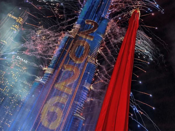 For Dubai's Burj Khalifa New Year's Eve Spectacular
