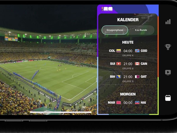 Across European World Cup Streams