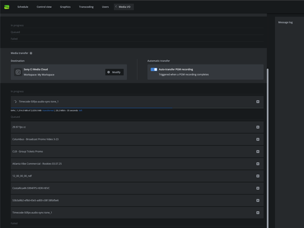 Connects Cloud-Based Media Management With Linear Playout